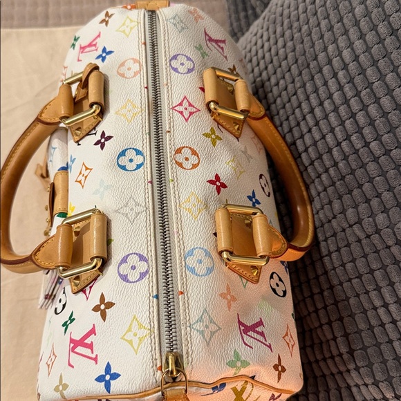 ❤️Authentic Louis Vuitton Takashi Murakami Multi Color Speedy 30 - Picture 7 of 13